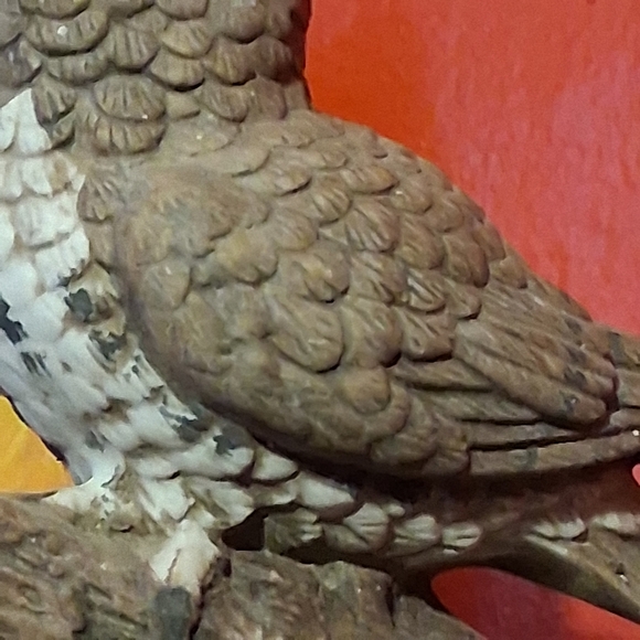 Vintage Great Horned Owl Figurine from Homco - Picture 6 of 8